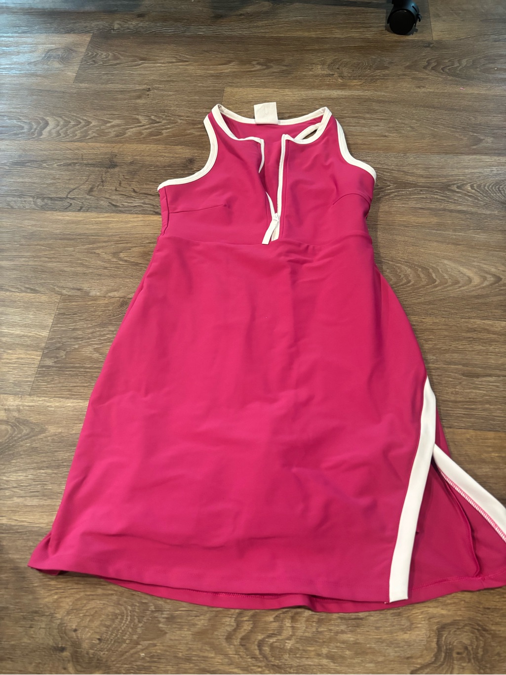 Sage Collective Active Tennis Dress 1/4 Zip Built In Shorts Athletic Dress Small